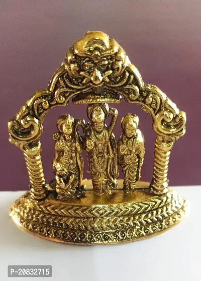 New Puja Ram Darbar Statue Small (Pack Of 1)-thumb0