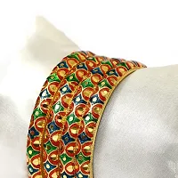 Gold Plated Bangles Set (Pack of 4 Bangles)-thumb1