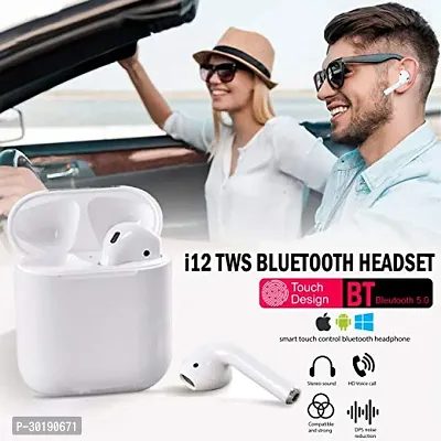 wireless Earbuds Bass and Treble Touch Sensor, Mic and Bluetooth-thumb0