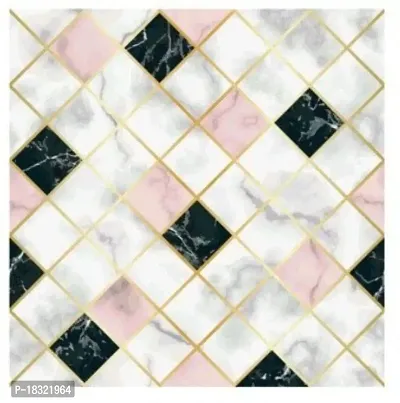 NAREVAL Marble Wall Wallpapers | Furniture Wallpaper | Marble Wallpaper | Wallpaper for Furniture | Marble Sticker | Sticker for Furniture | Marble Adhesive Sheets (Size 60*200Cm) (Pink  Black A16)