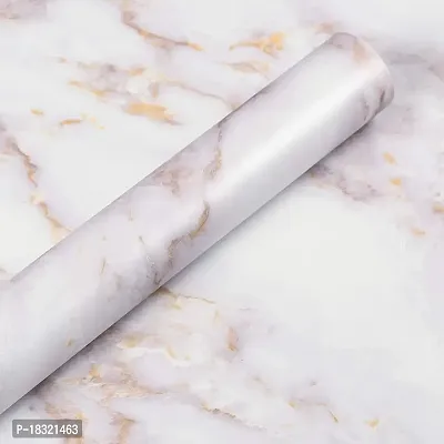 White Gold Wallpaper Marble Wallpaper For Walls Self Adhesive Kitchen Sheet Roll Oil Proof Waterproof Wall Stickers Kitchen Wallpaper Size 60 200 Cm White Gold J3