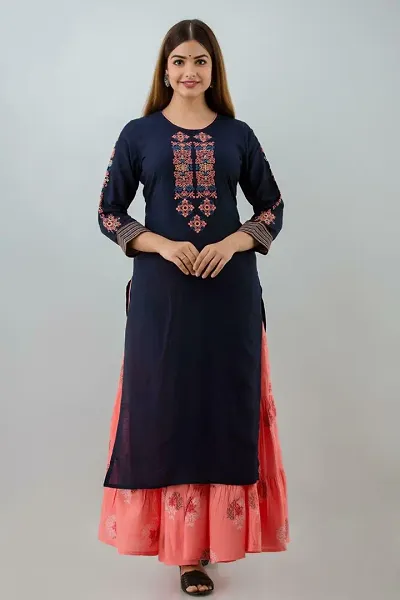 Stylish Lycra Kurta Bottom Set For Women