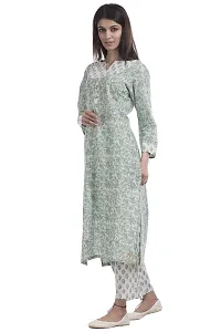 TAJNAN Cotton Kurta and Pant Set for Women-thumb4