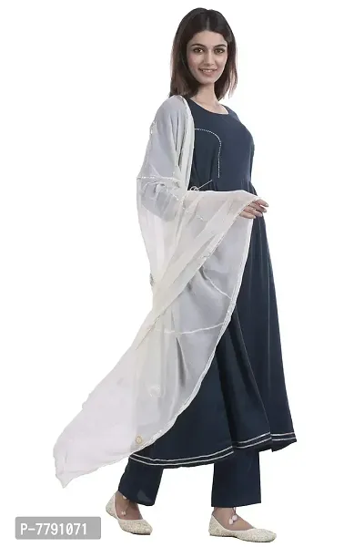 TAJNAN Kurta,Pyjama  Dupatta Set for Women-thumb0