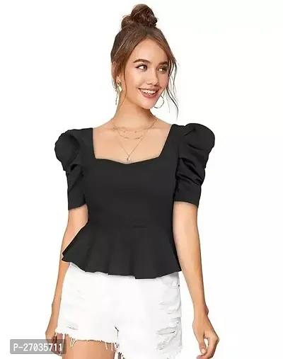 Classic Cotton Solid Top for Women-thumb0