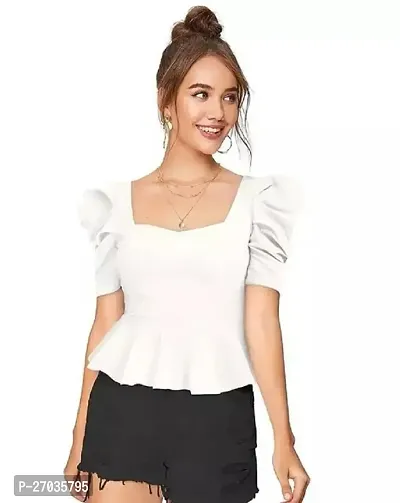 Classic Cotton Solid Top for Women-thumb0