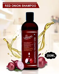 Professional Red Onion Oil 100 ml  And Shampoo 200 ml Combo-thumb2