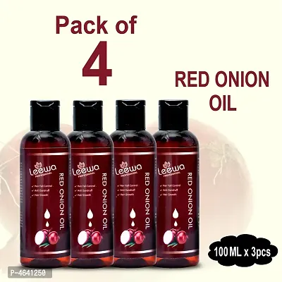Professional Red Onion Oil Pack Of 4