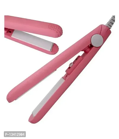 Hair Straightening Irons for All Hair Types 2-in-1 Flat Iron Hair Straightener Travel Size Straightens  Curls-thumb0