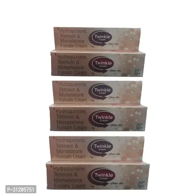 Twinkle Cream Hydroquinone Tretinoin Mometasone Furoate Xream 15G Pack Of 3-thumb0