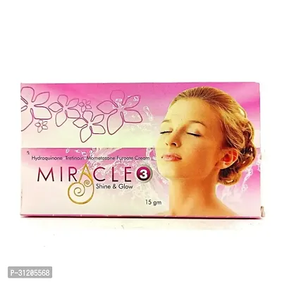 Miracle Shine And Glow Cream Miracle Shine And Glow Cream, 15G Brand :Miracle Model Name :Shine And Glow Cream, 15G Applied For :Anti-Tan Combo-thumb0