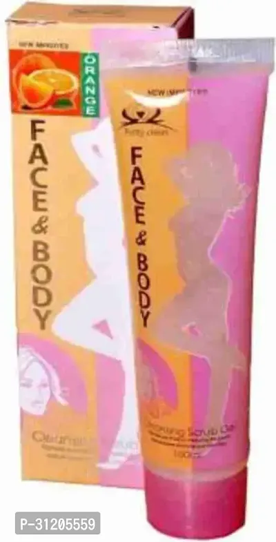 Papaya Face Body Cleansing Scrub Gel