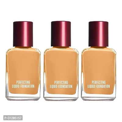 Foundation, Dewy Finish, Lightweight, Waterproof, With Vitamin E For Nourishing Skin Oil Control, Coral, 27Ml-thumb0