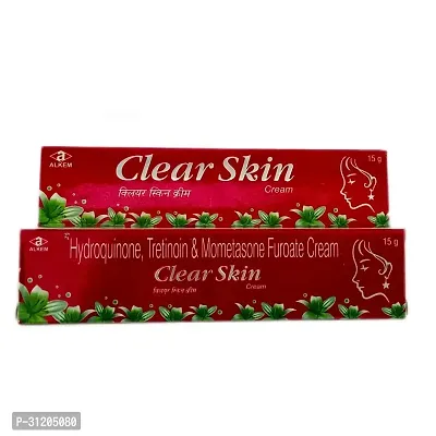 Clear Skin Cream 15G Hydroquinone, Tretinoin Mometasone Furoate Cream-thumb0