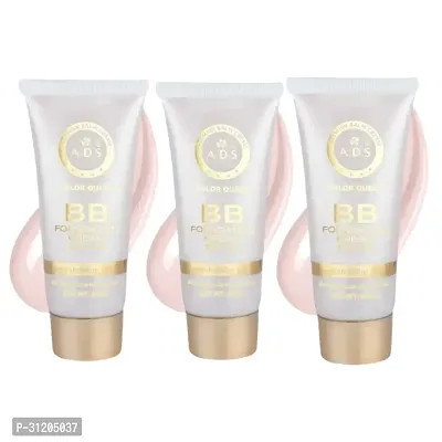 A.D.S Blemish Balm Cream Bb Foundation Cream Spf-20 Extreme Glow Foundation Net Wt 60Ml. Pack 3