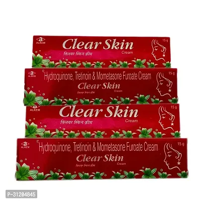 Clear Skin Cream 15G Hydroquinone, Tretinoin Mometasone Furoate Cream Pack 2-thumb0