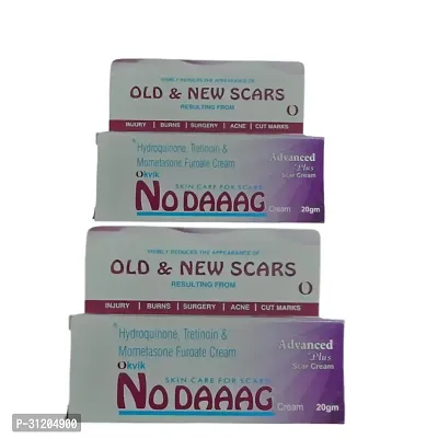 Okvik No Daaag Cream 20G Skin Care For Scars Adaveced Plus Scar Cream Pack 2-thumb0