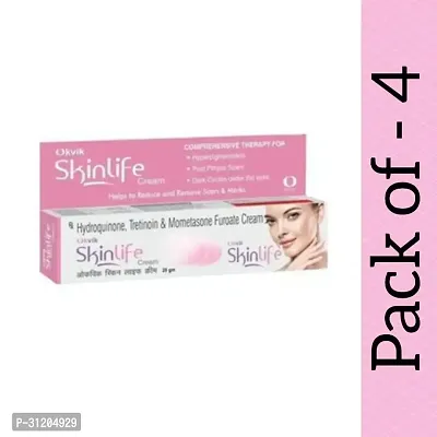 Skinlife Cream For Post Pimple,Dark Circles Under The Eyes 20G Pack Of 4-thumb0