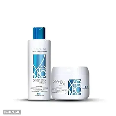 Loreacute Al Professionnel Xtenso Care Shampoo For Straightened Hair 250 Ml Xtenso Care Mask 196 Gm Shampoo Mask For Starightened Hair-thumb0