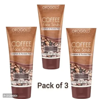 Orogold Coffee Face Scrub Pack Of 3