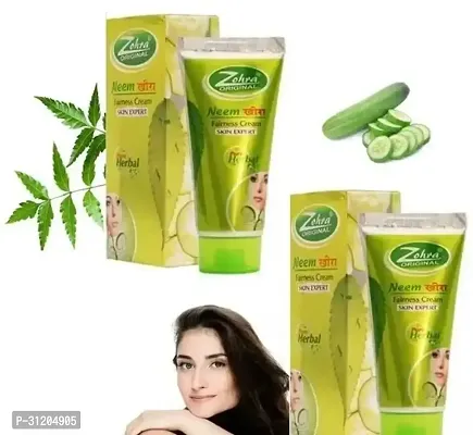 Zohra Active Neem And Kheera Fairness Cream Pack Of 02-thumb0