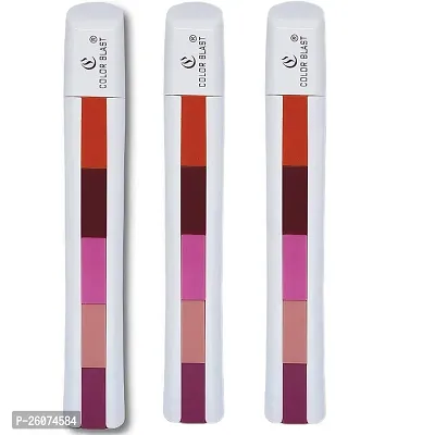 MATTE Mini LIPSTICK 5 IN  pack of 3-thumb0