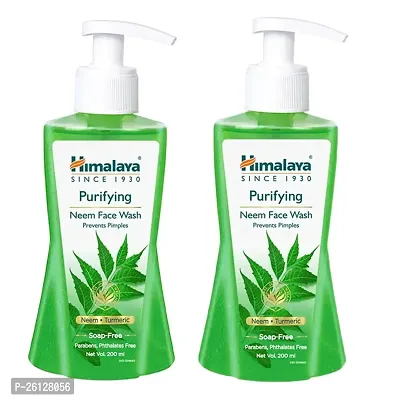 Himalaya Herbals Purifying Neem Face Wash PACK OF 2
