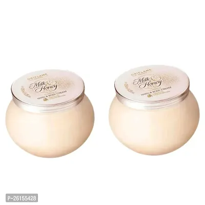 Oriflame Milk And Honey Gold Nourishing Hand And Body Cream, 250g PACK OF 2-thumb0