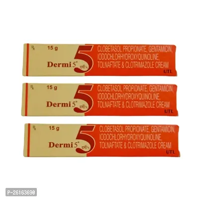 Dermi 5 Cream 15 gm PACK OF 3