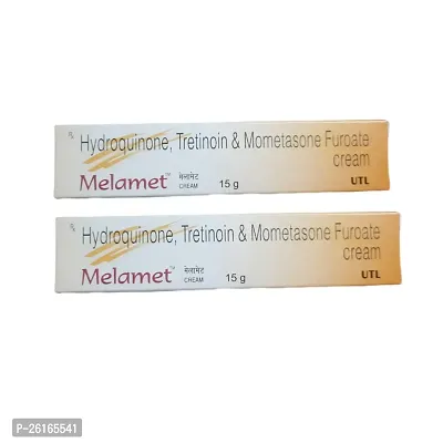 MELAMET SKIN WHITENING CREAM 15 GM PACK OF 2