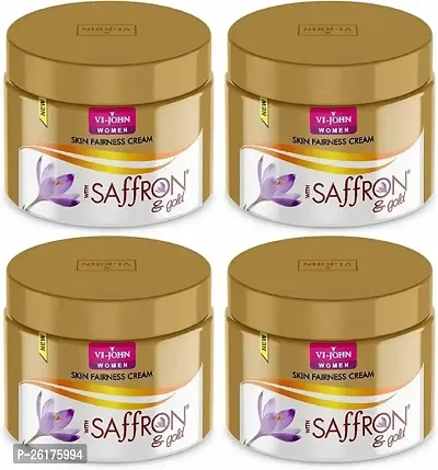 VI - JOHN Gold Saffron Fairness Cream pack of 4-thumb0