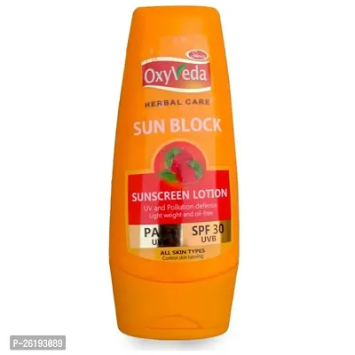 Simco Oxyveda Sun Block Sunscreen Lotion PACK OF 1-thumb0