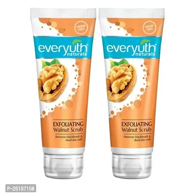 Everyuth Naturals Exfoliating Walnut Scrub, 50g pack of 2-thumb0