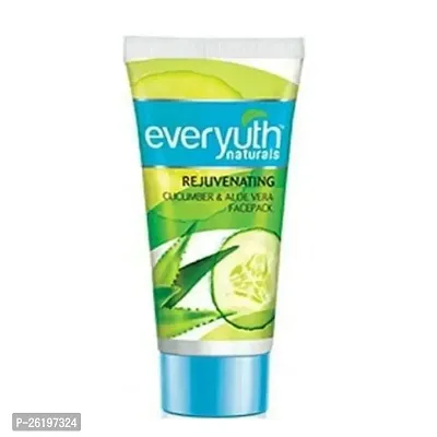 Everyuth Naturals Rejuvenating Cucumber  Aloe Vera Face Pack  pack of 1-thumb0