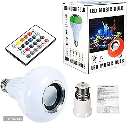 Led Fully Remote Controlled Music Light Bulb pack of 1-thumb0