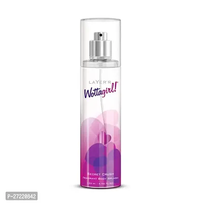 LAYERR Wottagirl Secret Crush Long Lasting Fragrance Body Spray - For Women pack of 1-thumb0