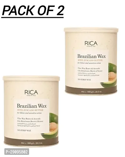 Rica Brazilian Wax (800gm) Pack Of 2-thumb0