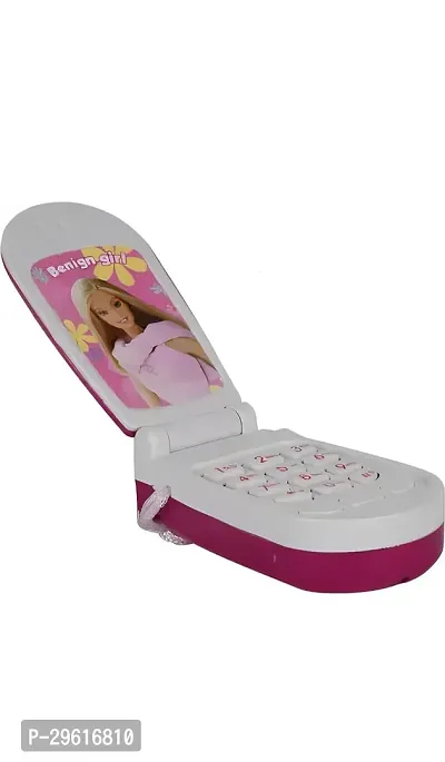 Happy Barbie Mobile Musical Sound Phone for Kids-thumb2