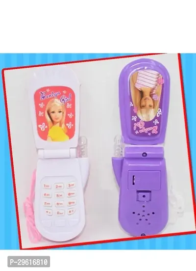 Happy Barbie Mobile Musical Sound Phone for Kids-thumb5