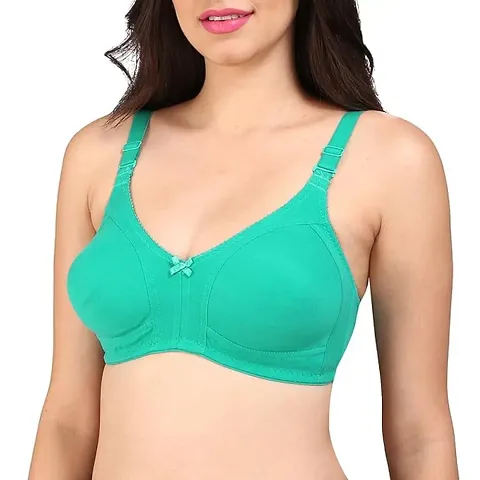 Stylish Blend Solid Bras For Women