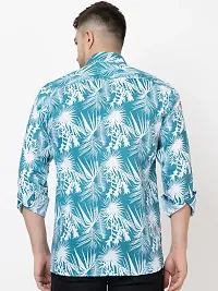 Elegant Cotton Printed Long Sleeves Casual Shirts For Men-thumb3