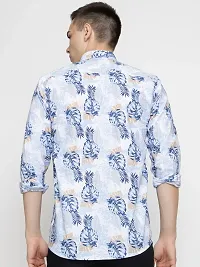 Elegant Cotton Printed Long Sleeves Casual Shirts For Men-thumb2