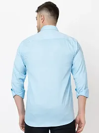 Elegant Cotton Striped Long Sleeves Casual Shirts For Men-thumb3