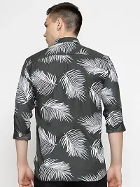 Elegant Cotton Printed Long Sleeves Casual Shirts For Men-thumb3