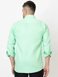 Elegant Cotton Printed Long Sleeves Casual Shirts For Men-thumb2