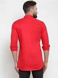 Pretty Glamorous Plain Casual Men Shirt-thumb1