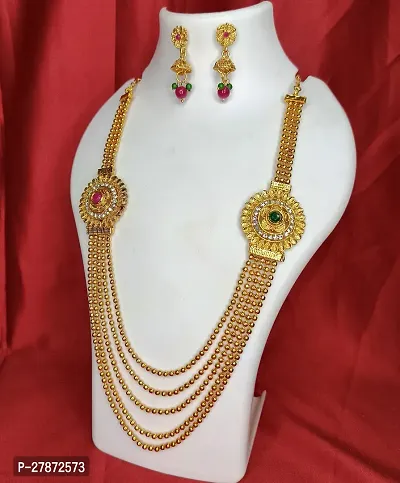 Traditional  Rani Haar Necklace Set For Women and Girls