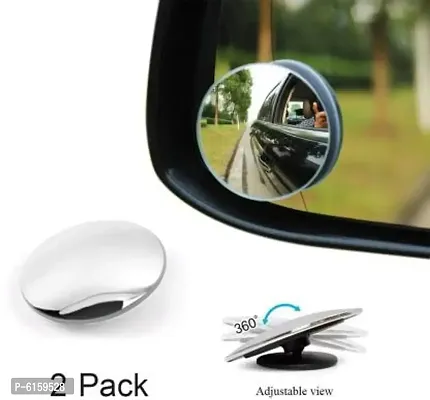 Manual Blind Spot Mirror For Volkswagen, Hyundai, Maruti Suzuki-thumb0