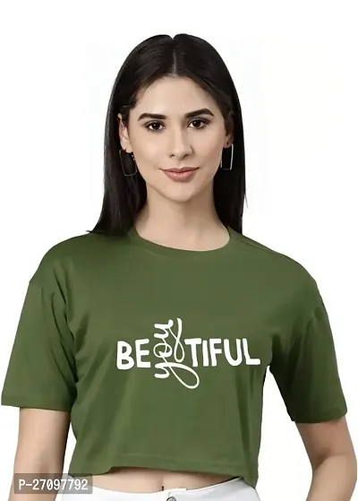 Classic Cotton Crop Top for Women