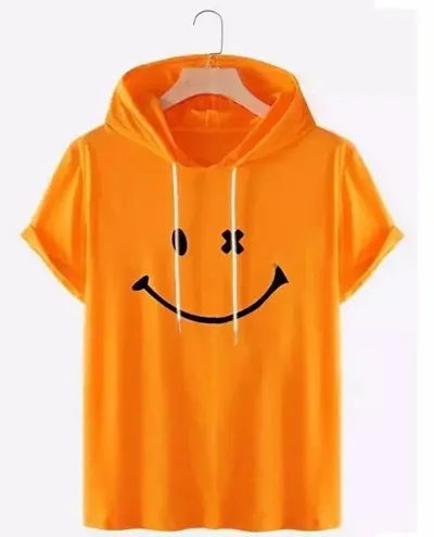 Pretty Hooded T-shirt For Men